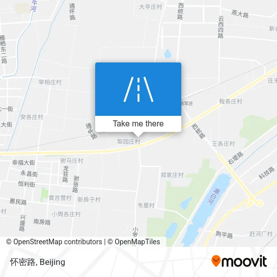 怀密路 map