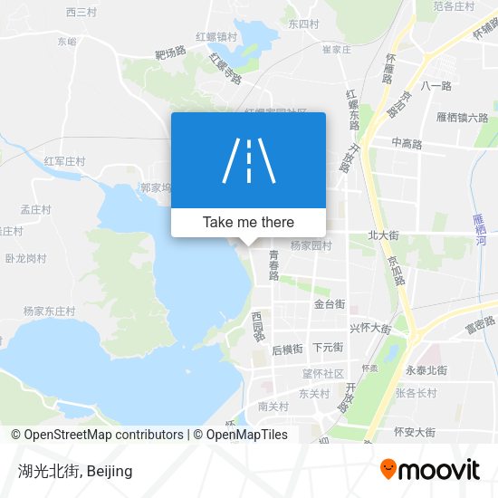 湖光北街 map