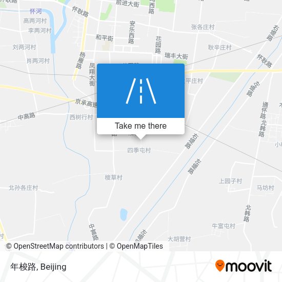 年梭路 map