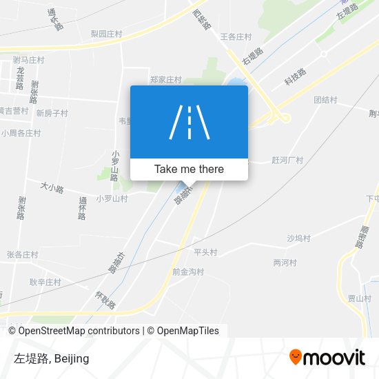 左堤路 map
