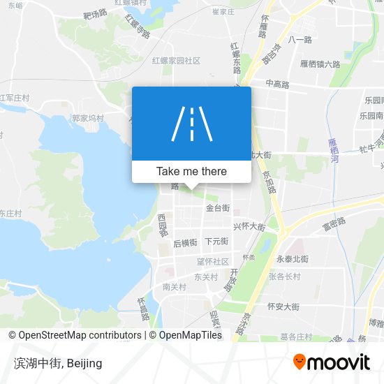 滨湖中街 map