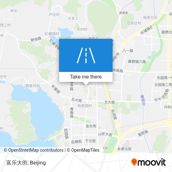 富乐大街 map