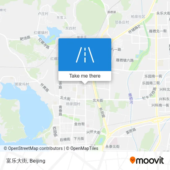 富乐大街 map