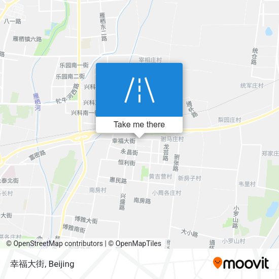 幸福大街 map