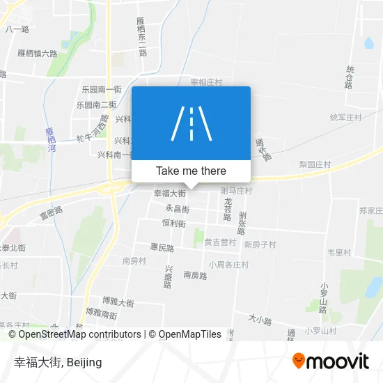 幸福大街 map