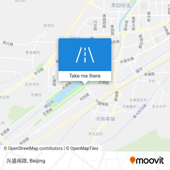 兴盛南路 map