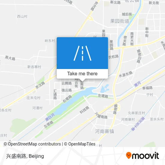 兴盛南路 map