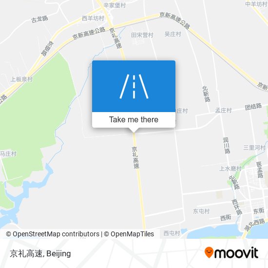 京礼高速 map