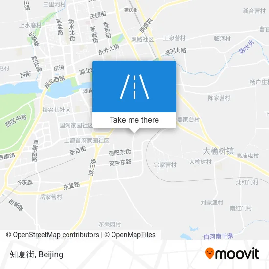 知夏街 map