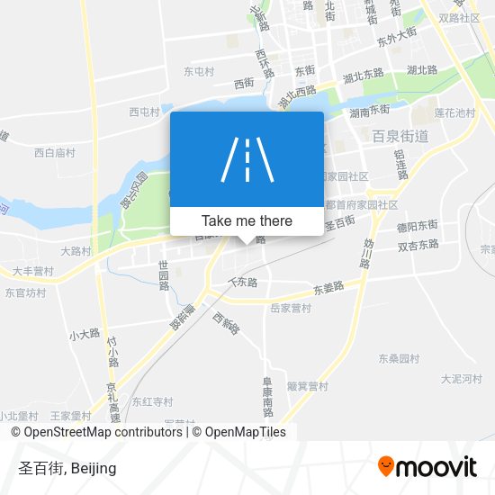 圣百街 map