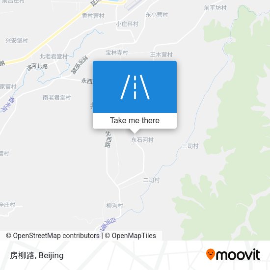 房柳路 map