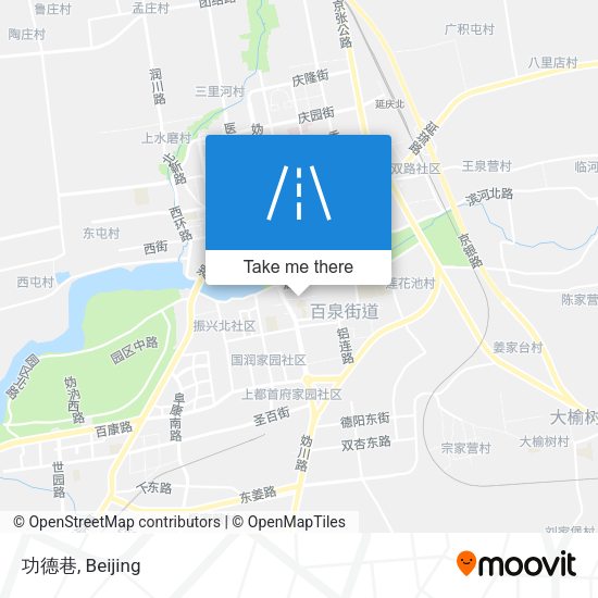 功德巷 map