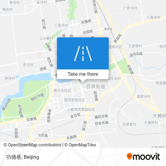 功德巷 map