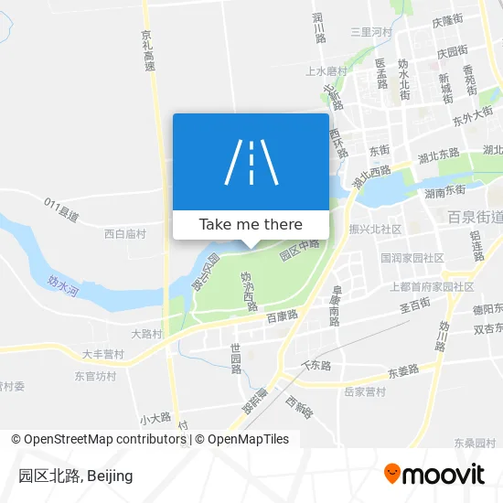 园区北路 map