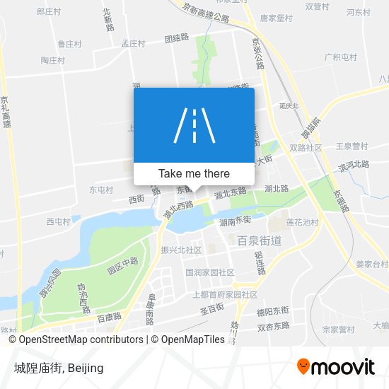 城隍庙街 map