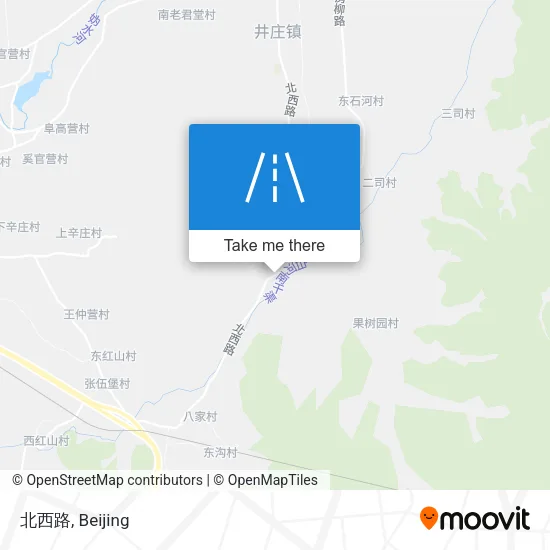 北西路 map
