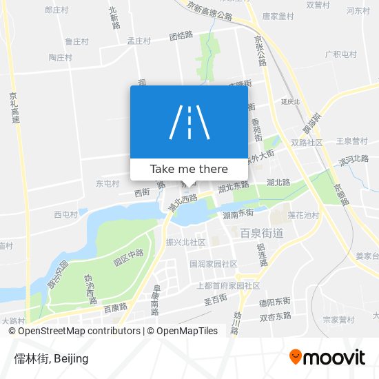 儒林街 map