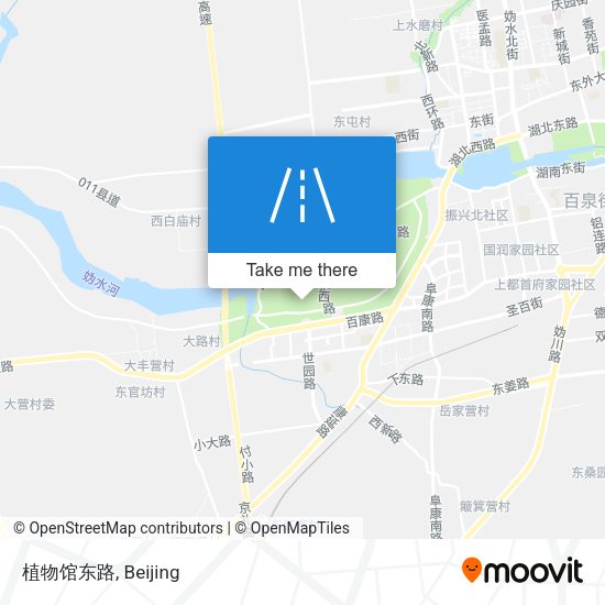 植物馆东路 map