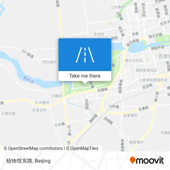 植物馆东路 map