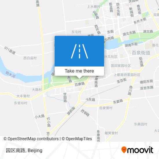 园区南路 map