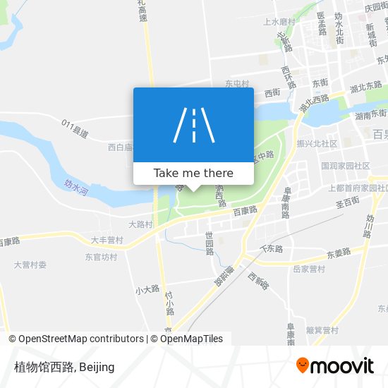 植物馆西路 map