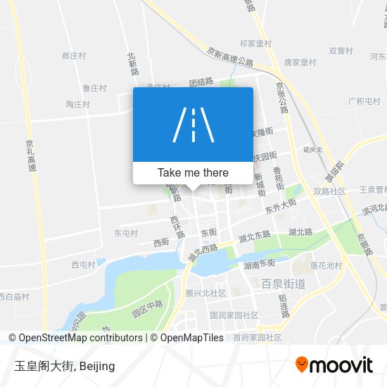 玉皇阁大街 map