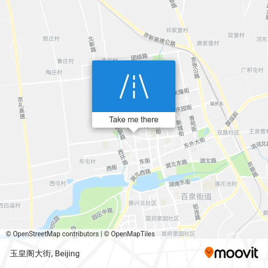 玉皇阁大街 map