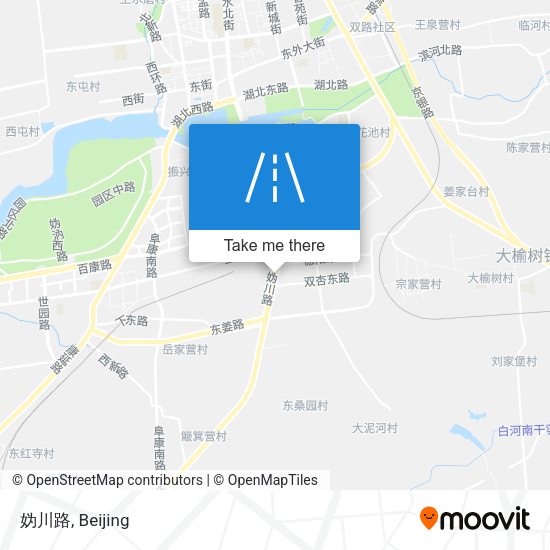 妫川路 map