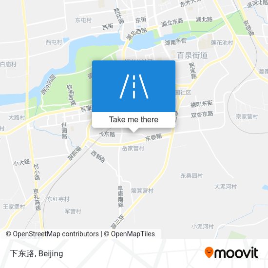 下东路 map