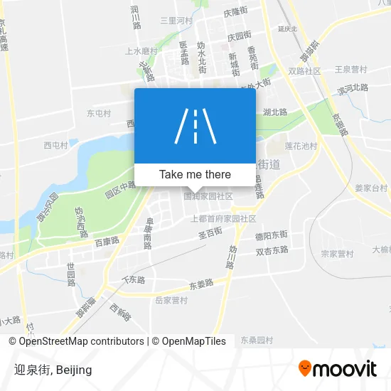 迎泉街 map