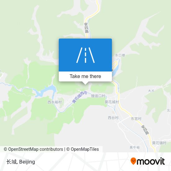 长城 map