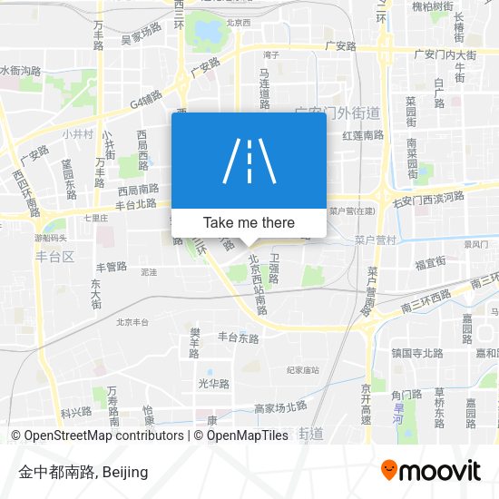 金中都南路 map