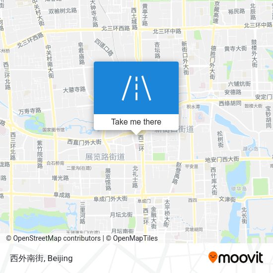 西外南街 map