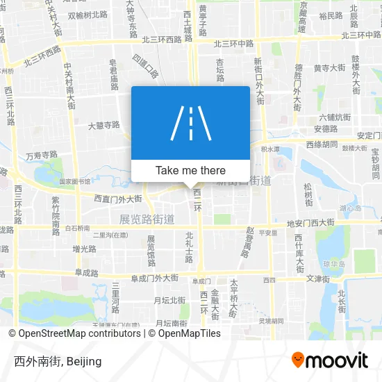 西外南街 map