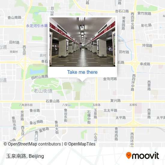 玉泉南路 map