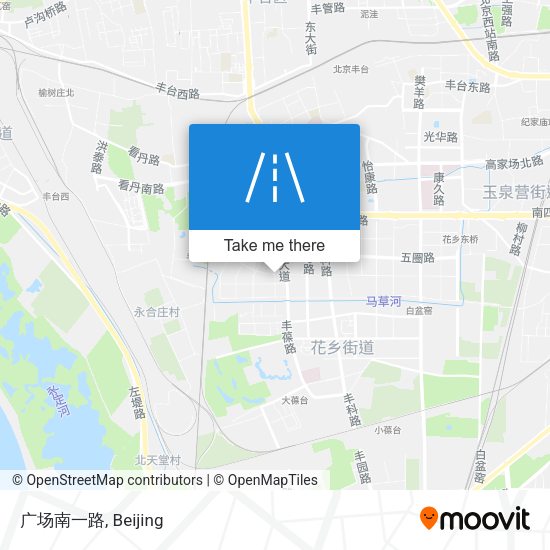 广场南一路 map