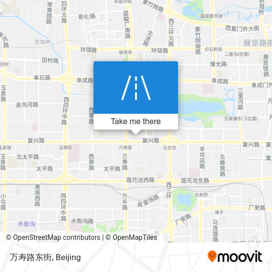万寿路东街 map