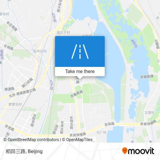 稻田三路 map