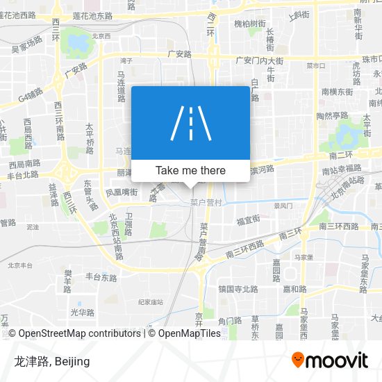 龙津路 map
