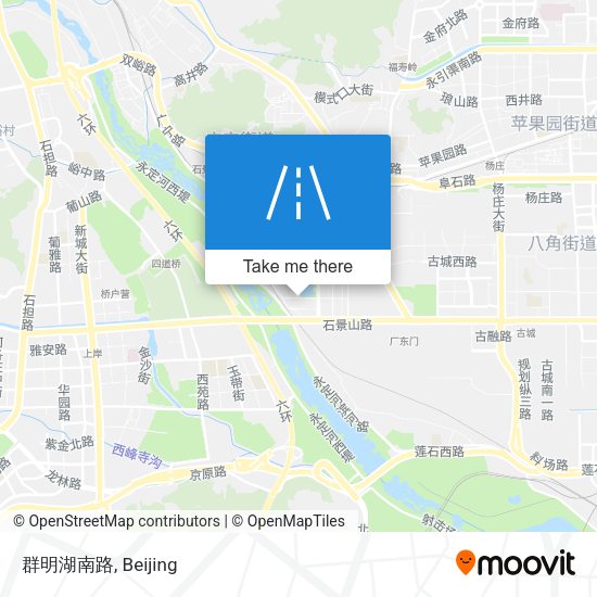 群明湖南路 map