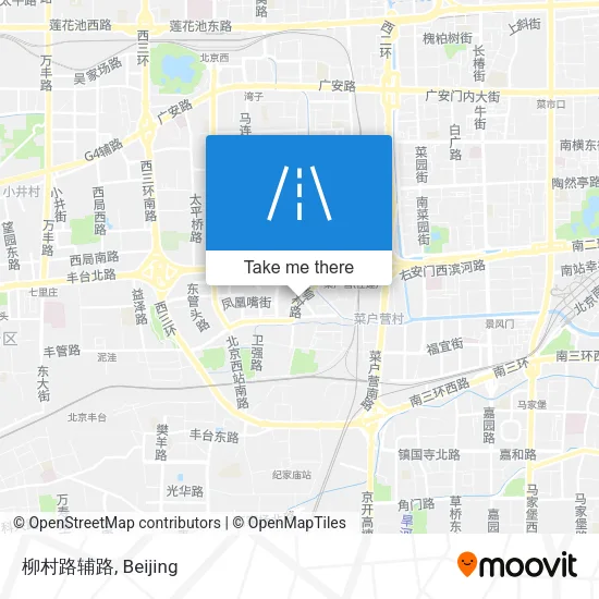 柳村路辅路 map