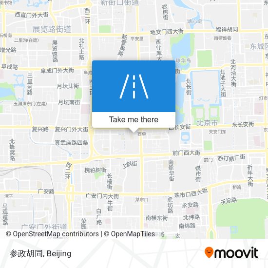 参政胡同 map