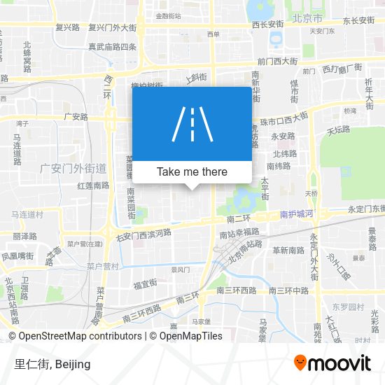 里仁街 map