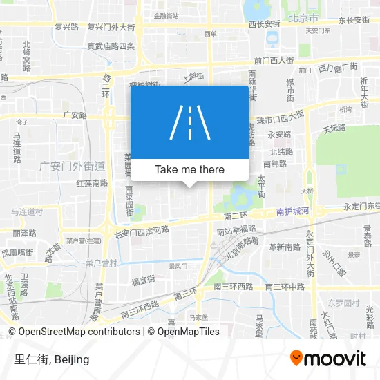 里仁街 map
