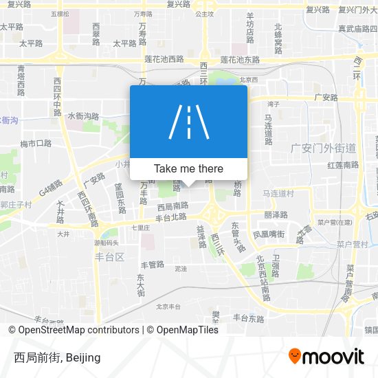西局前街 map