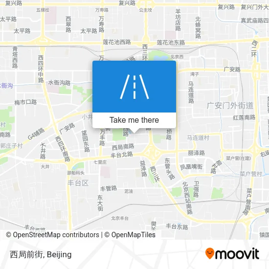 西局前街 map