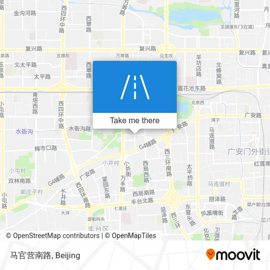 马官营南路 map