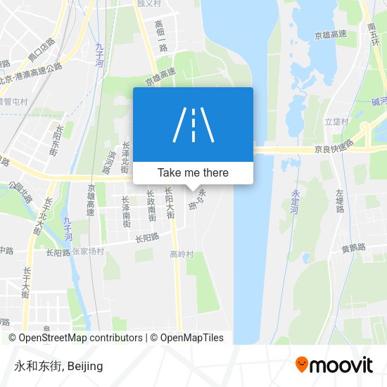 永和东街 map