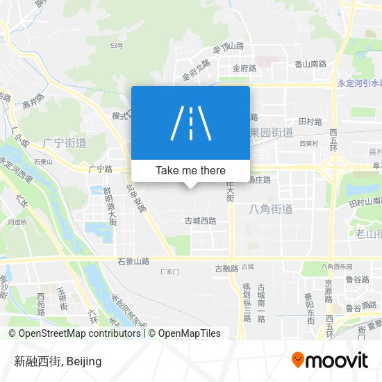 新融西街 map
