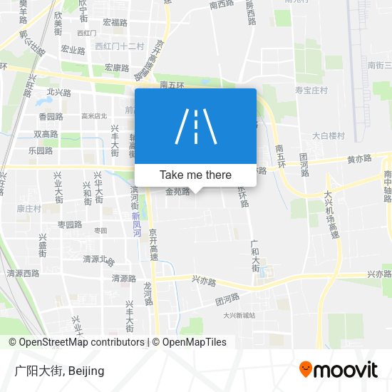 广阳大街 map